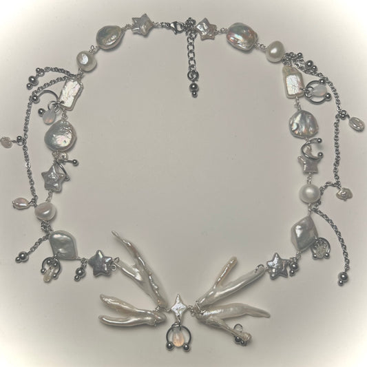archangel pearl necklace