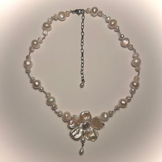 pollen season orchid pearl collar