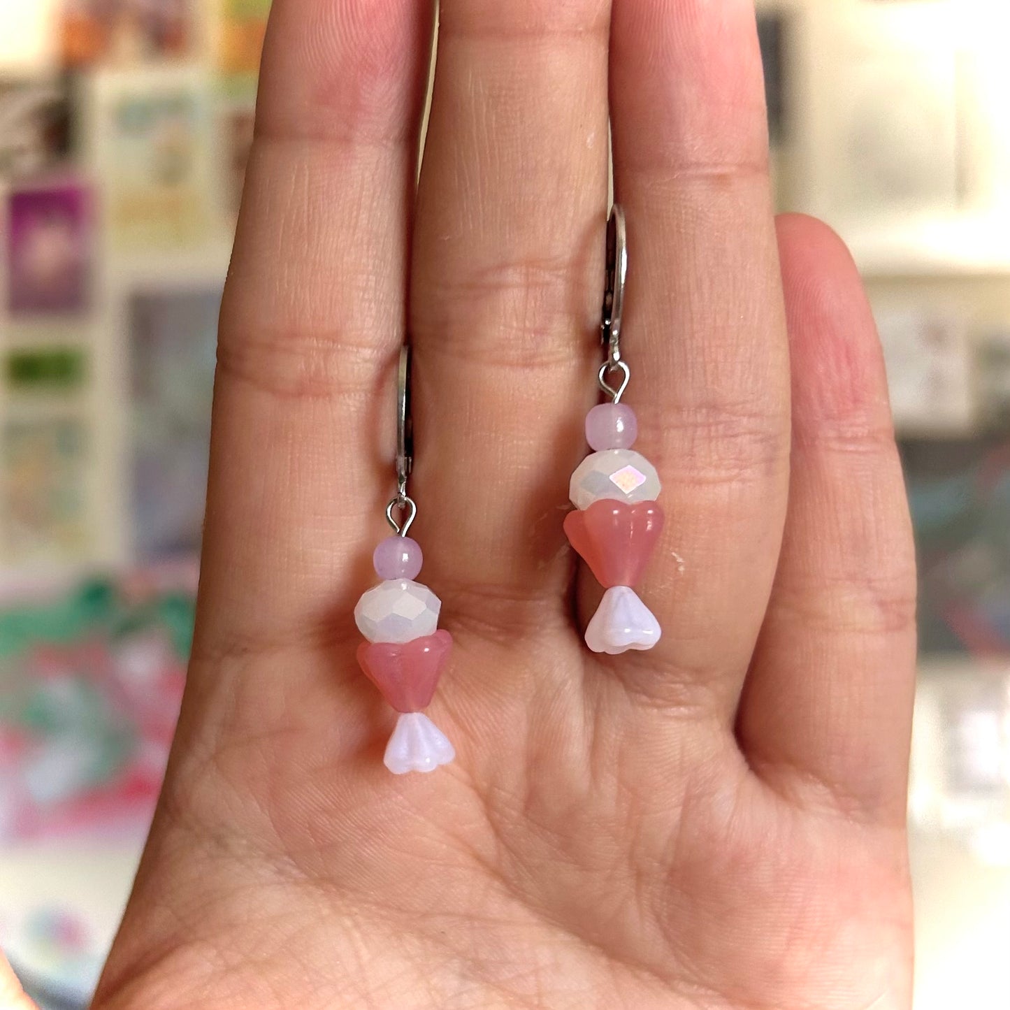 parfait cup earrings