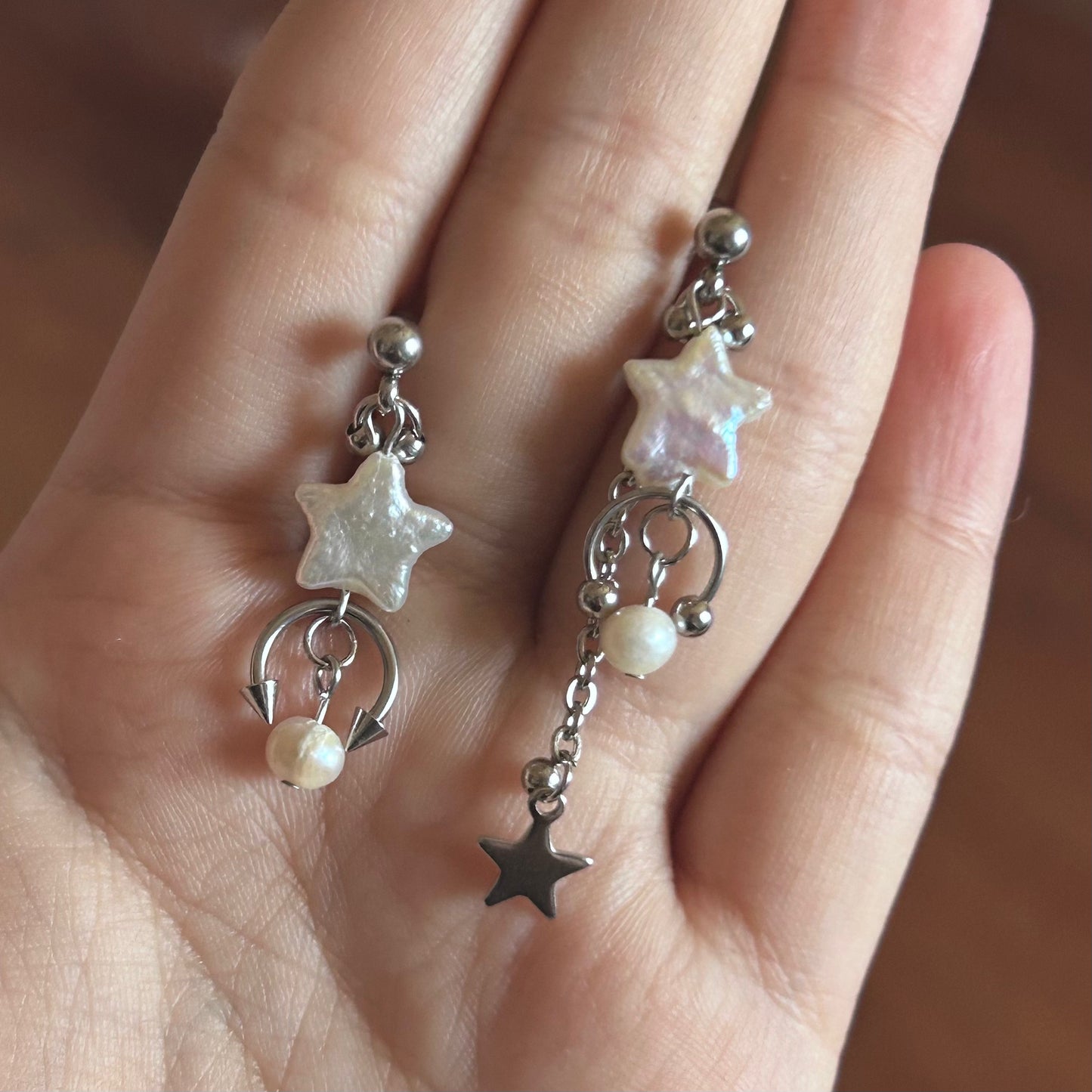 shooting star studs