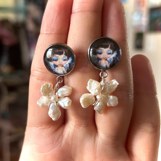 orchid doll blythe studs