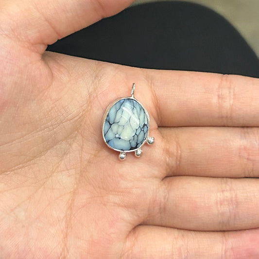 dragon's lair silver pendant