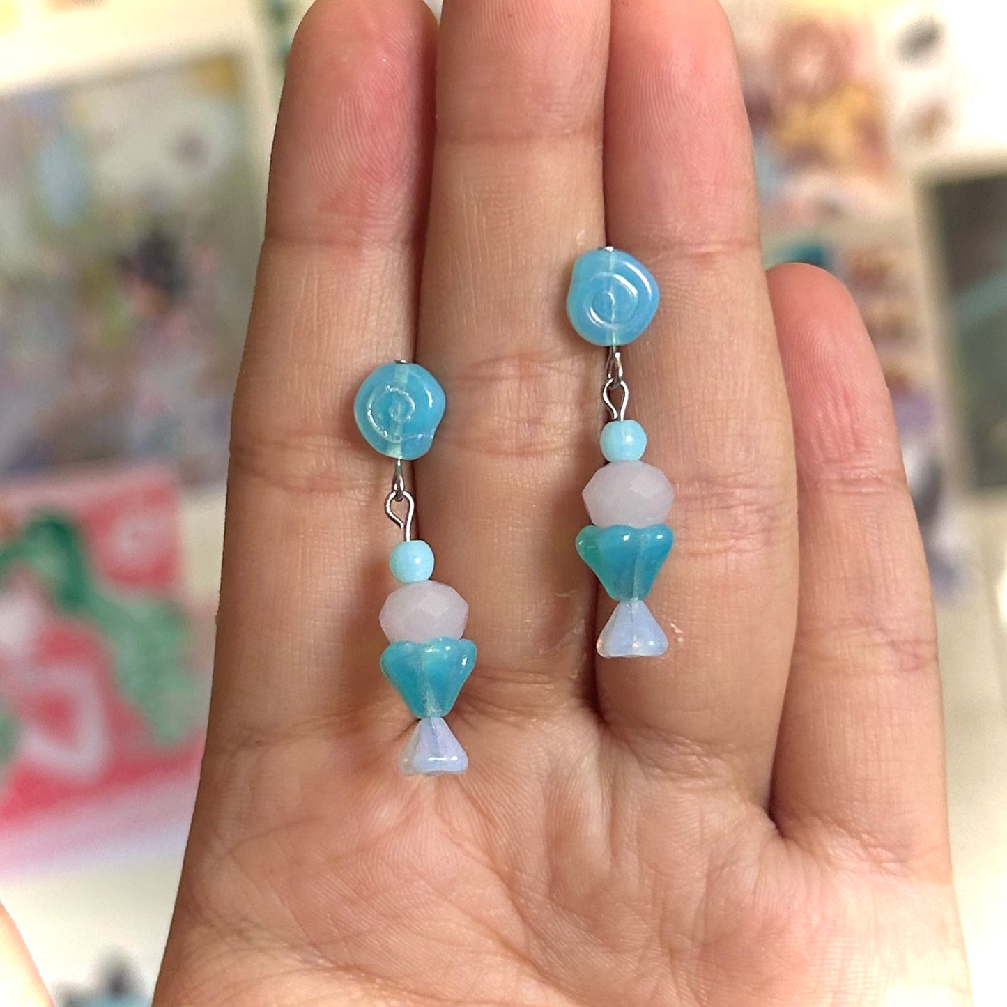 parfait cup earrings